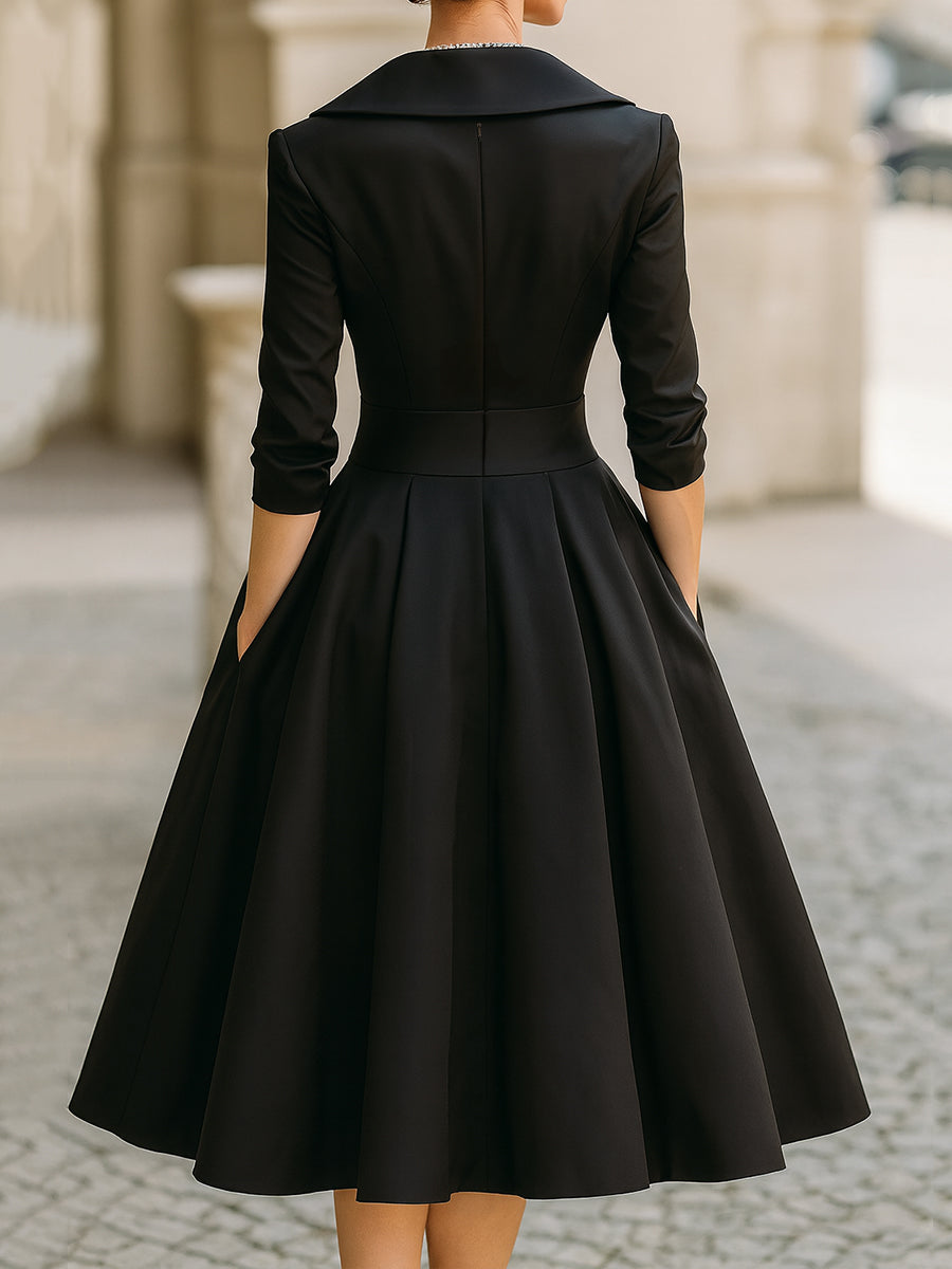 Ariana | Timeless Elegant Midi Dress