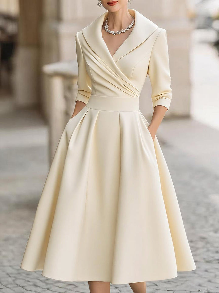 Ariana | Timeless Elegant Midi Dress