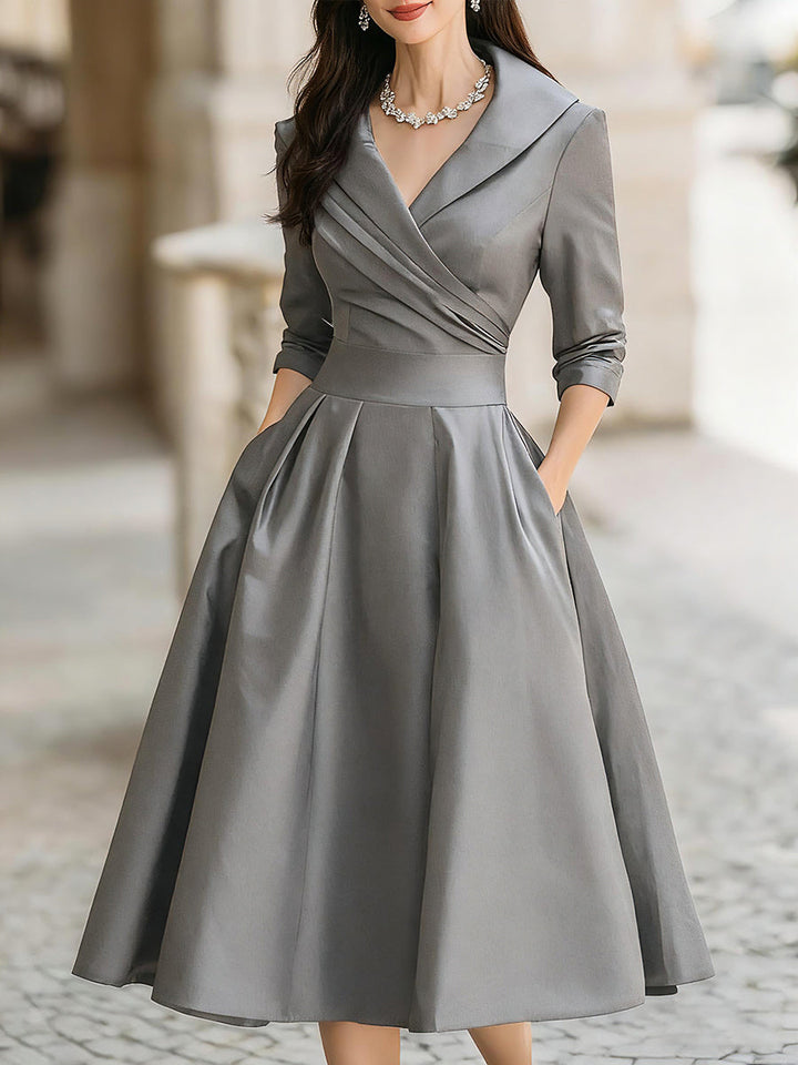 Adeline | Timeless Elegant Midi Dress