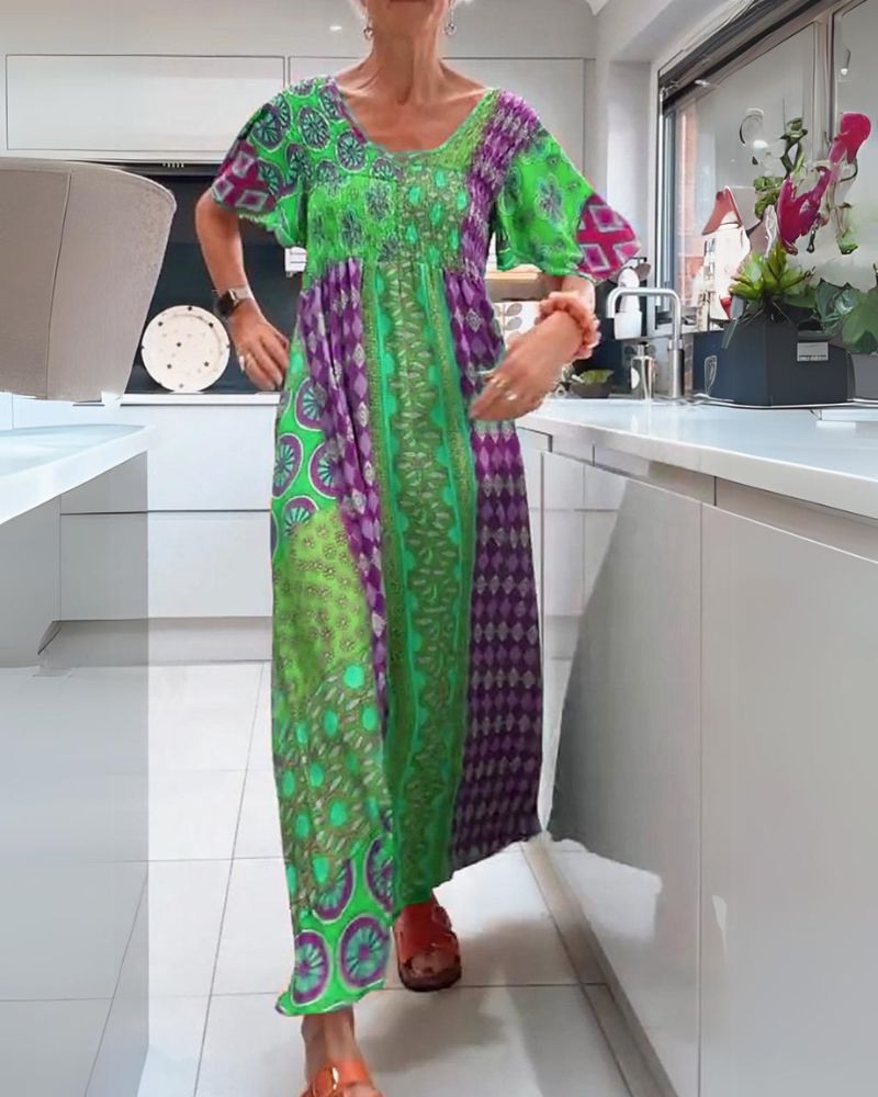 Corrine | COLOURFUL BOHEMIAN DRESS