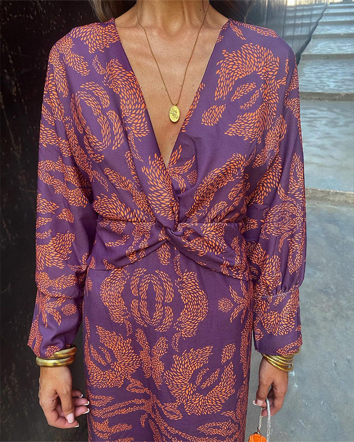 Rosamul™ | V-Neck Summer Dress