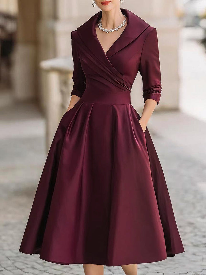 Adeline | Timeless Elegant Midi Dress
