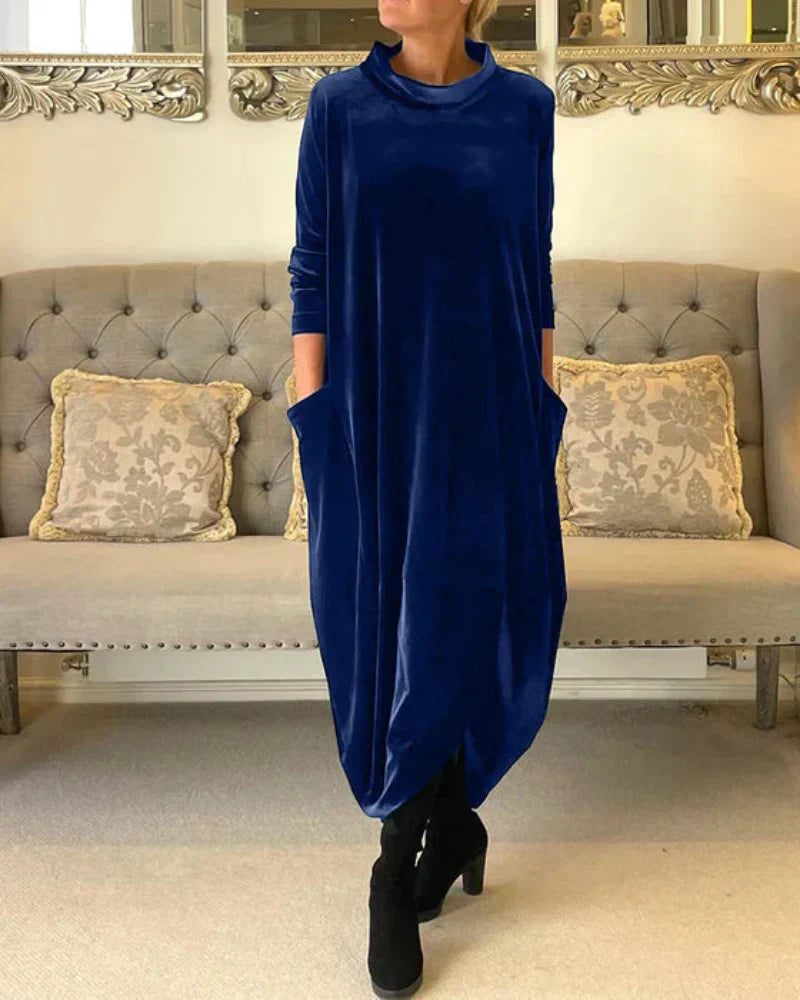 Arianna™ | Elegant Velour Dress