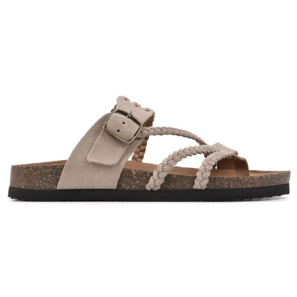 Stella – Lightweight Orthopedic Suede Sandals