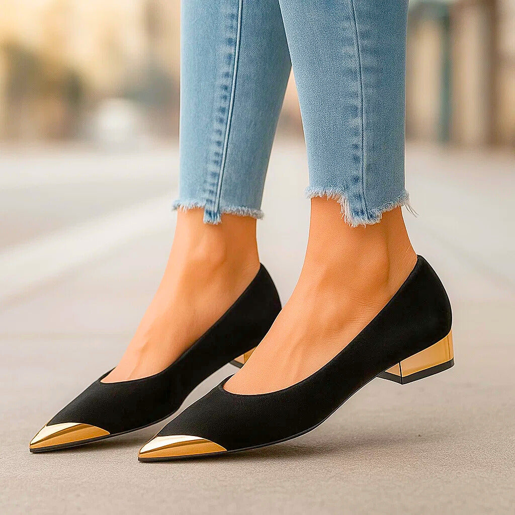 REBBECCA GOLD-POINT FLATS