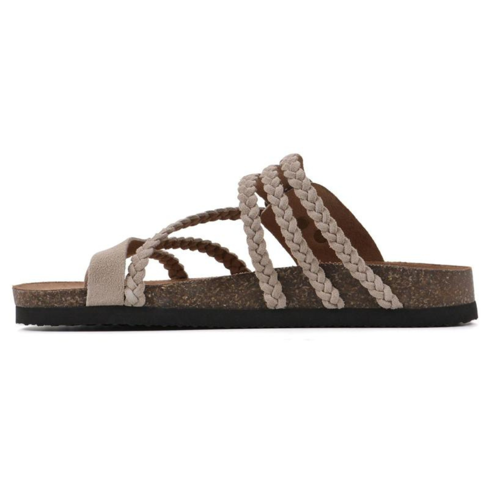 Stella – Lightweight Orthopedic Suede Sandals
