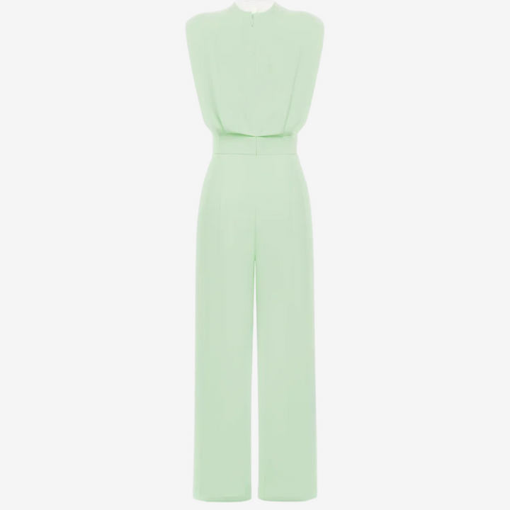 Ariia™ | Elegant Belted Jumpsuit