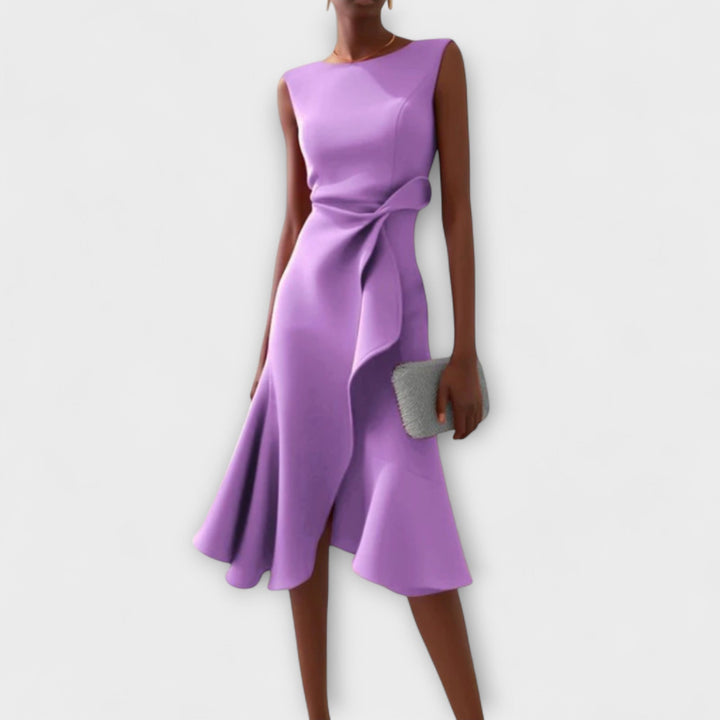 Ariana - Pleated Midi Dress