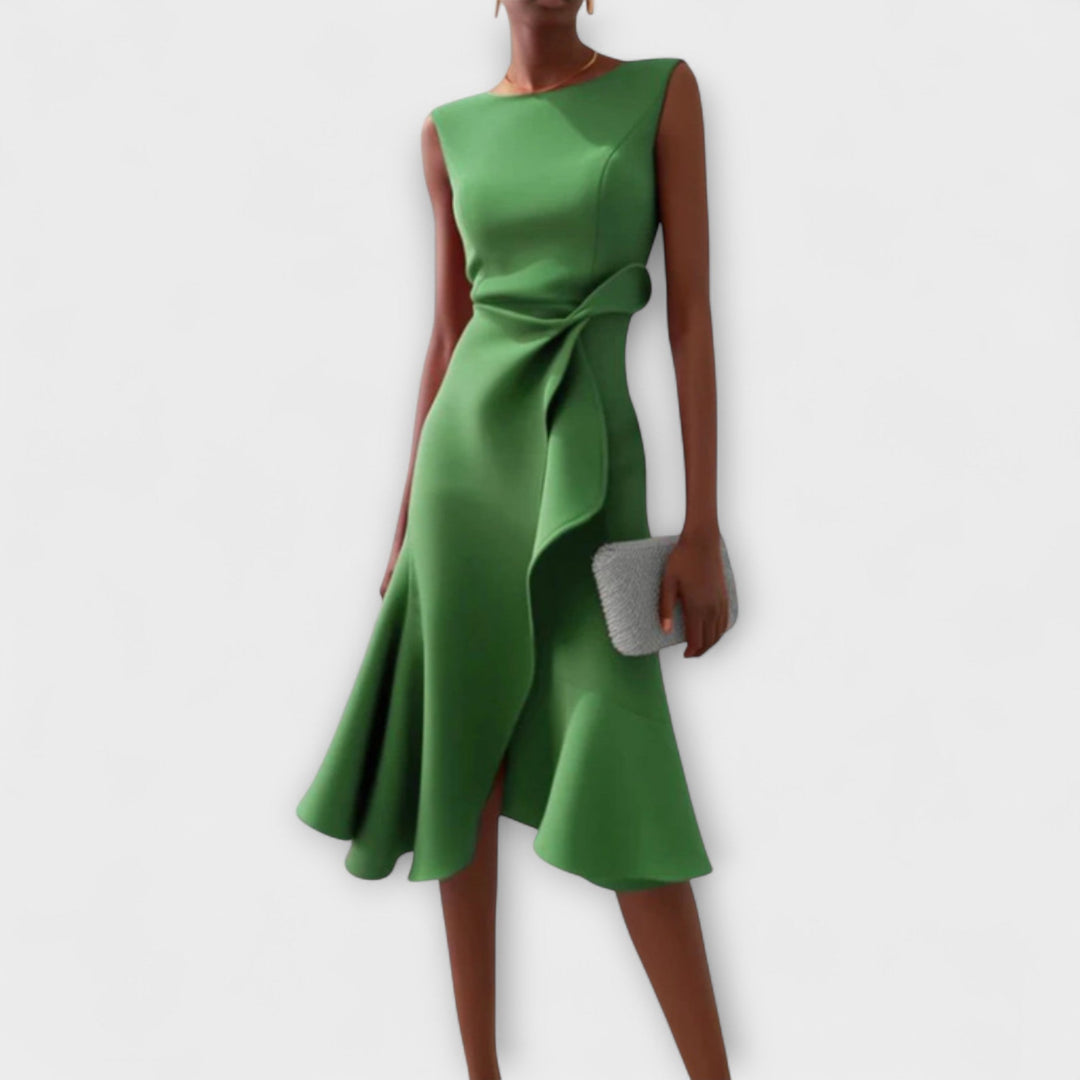 Ariana - Pleated Midi Dress