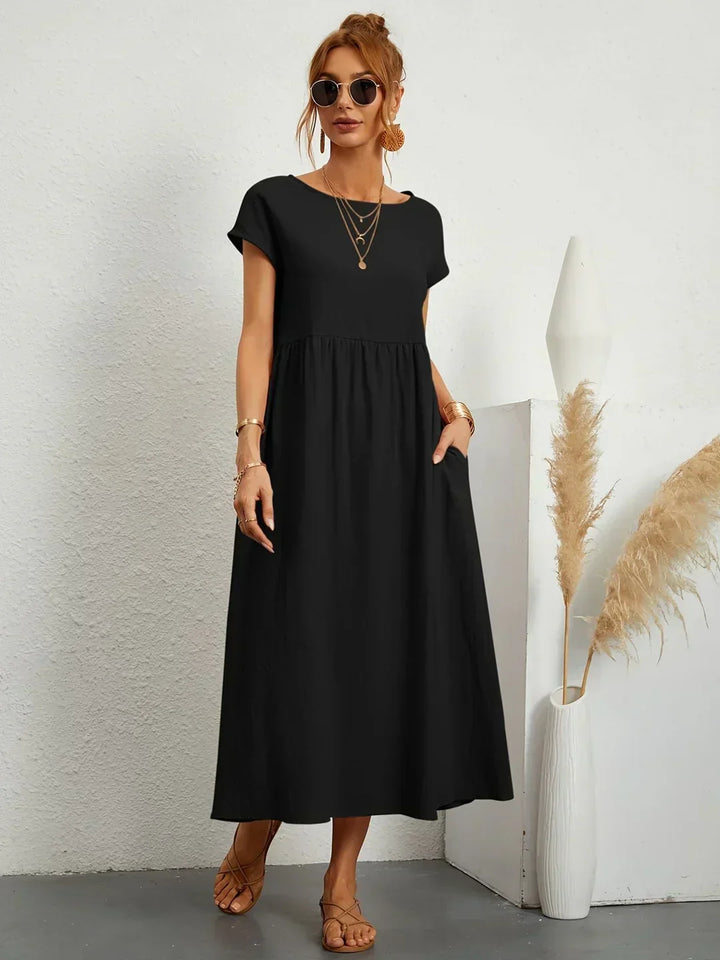 Gabrielle™ | Flowing Midi Dress