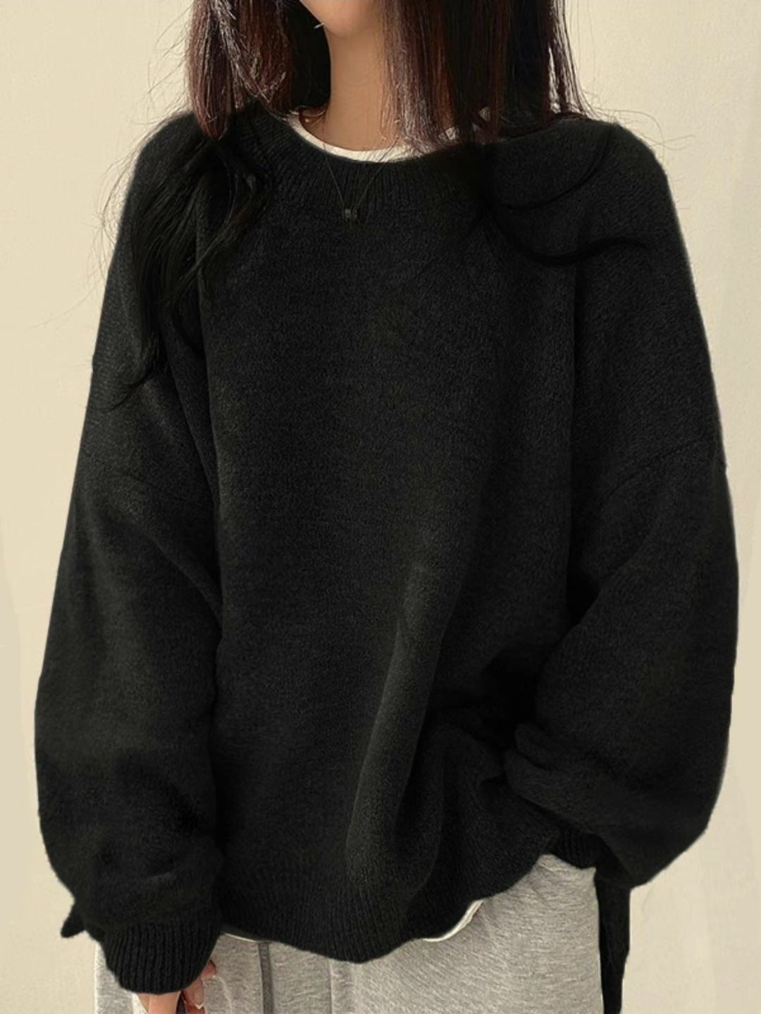 KIARA™ Relaxed Knit Sweater