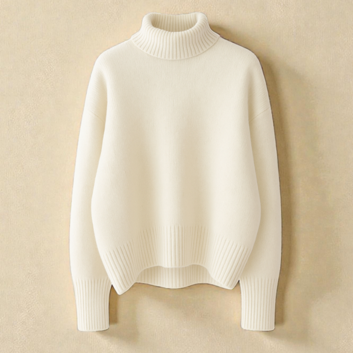 INES™ | Pull Col Haut Confort