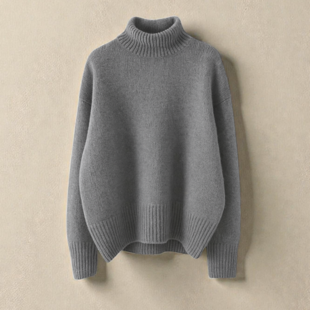 INES™ | Pull Col Haut Confort