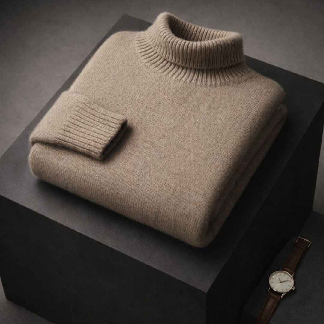 INES™ | Pull Col Haut Confort