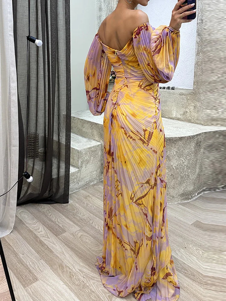Kristine - Elegant Dress with V-Neck