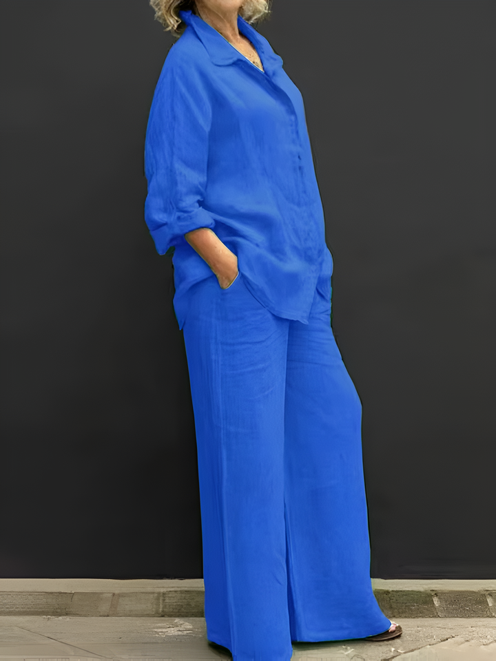 Sylvie™ | Linen Shirt Suit
