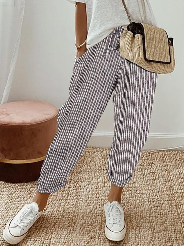 Zara | Lightweight Anti-Sweat Linen Trousers