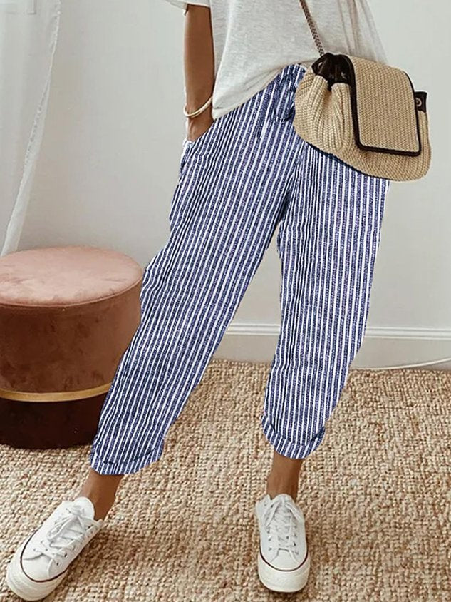 Zara | Lightweight Anti-Sweat Linen Trousers
