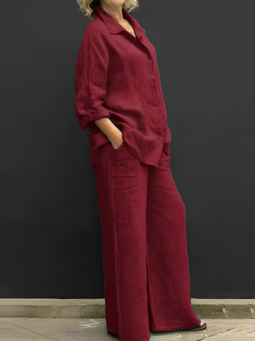 Sylvie™ | Linen Shirt Suit