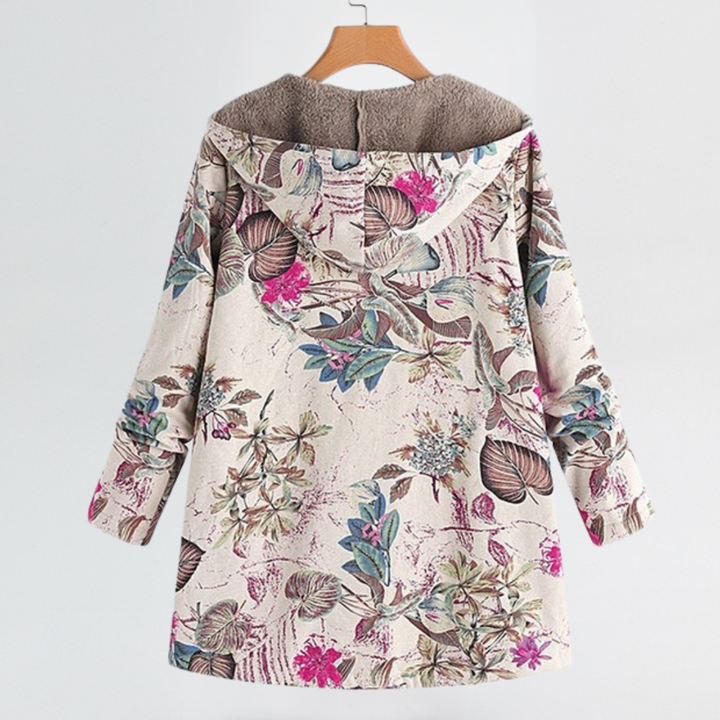 Brielle™ | Vintage Floral Coat