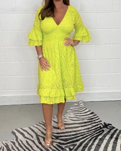 Alva - Elegant Lace Dress
