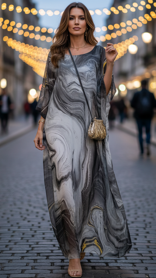 Laura™ | Charming Chiffon Dress