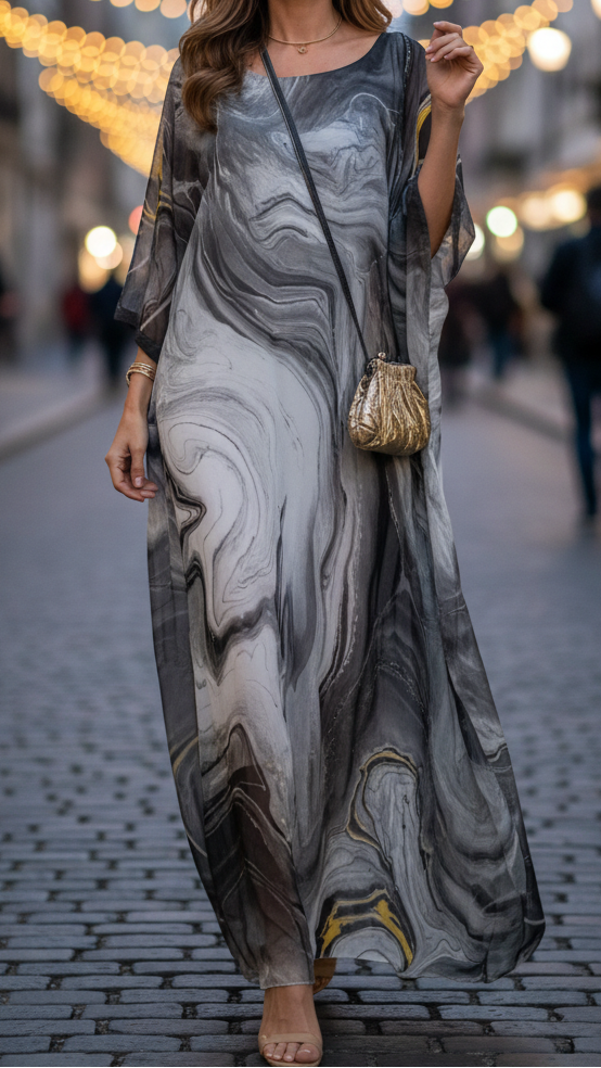 Laura™ | Charming Chiffon Dress