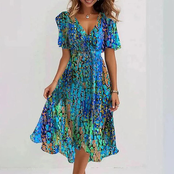 Yara™ | Elegant Floral Dress