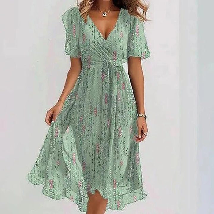 Yara™ | Elegant Floral Dress