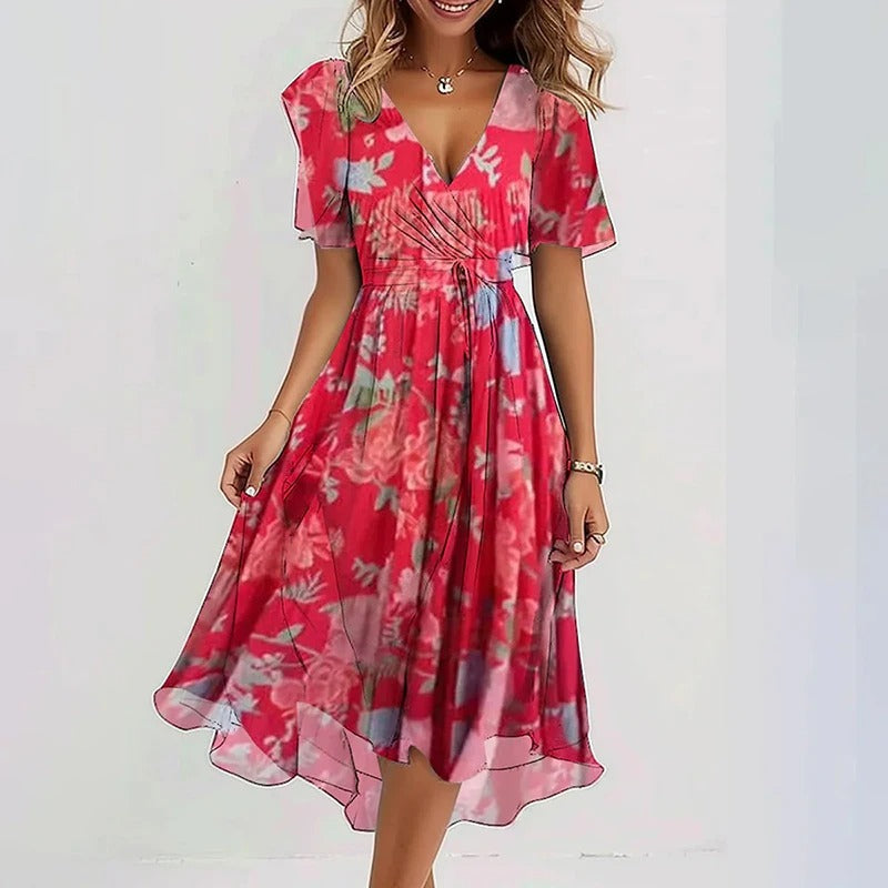 Yara™ | Elegant Floral Dress