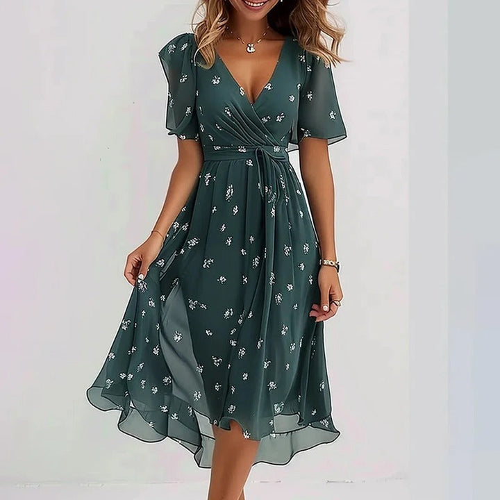Yara™ | Elegant Floral Dress