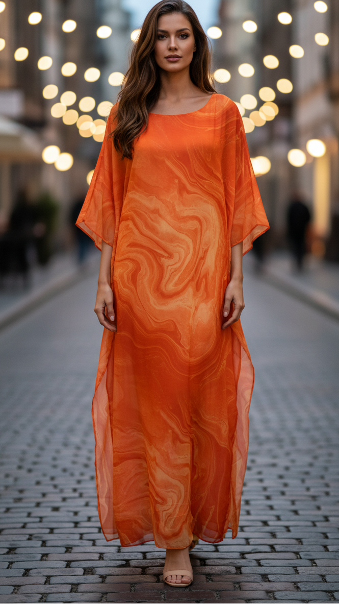 Laura™ | Charming Chiffon Dress
