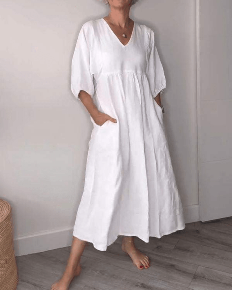 Lillian™ | ELEGANT V-NECK MAXI