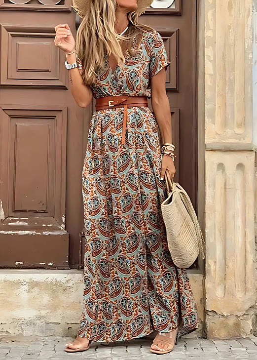 ANNABELLE™ | Boho Flowing Maxi Dress