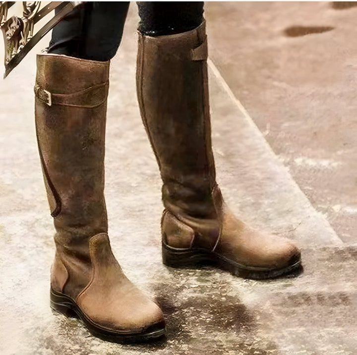 Victoria | Ultimate Leather Knee-High Boots