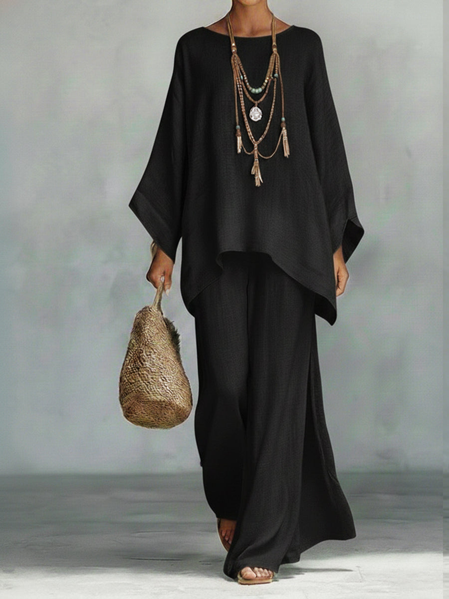 Celeste™ | Elegant Linen Two-Piece Set