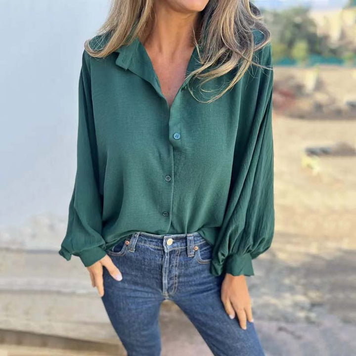 Hollynn™ | Elegant Button-Down Blouse