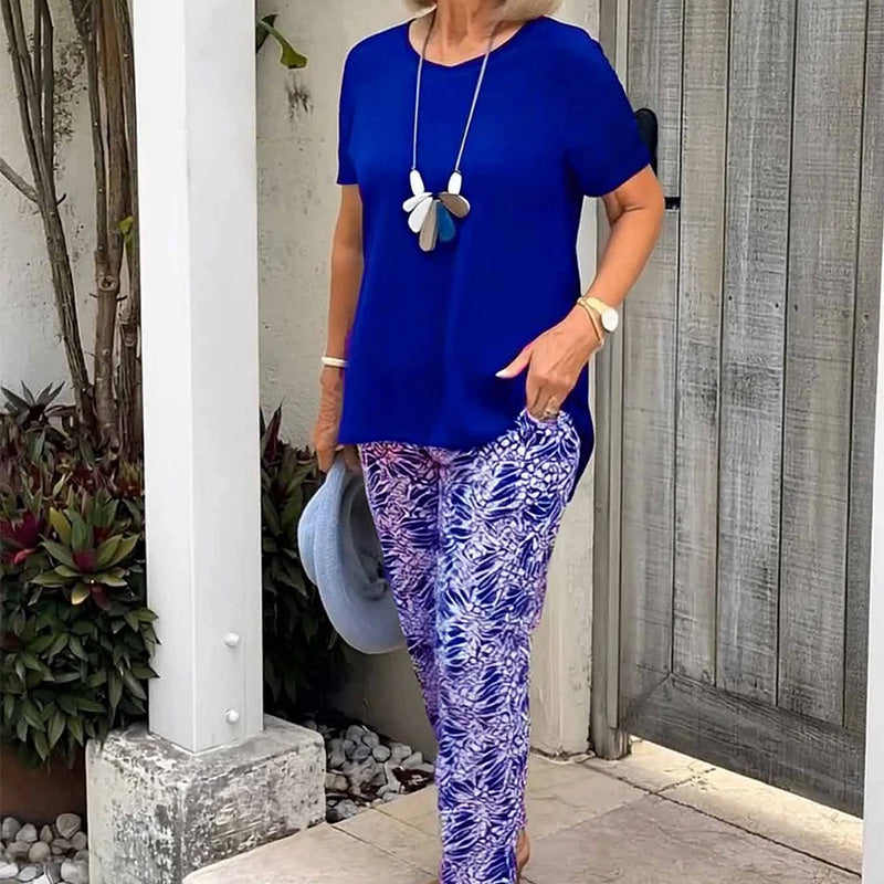 Maria™ | Two-Piece Printed Comfort Set