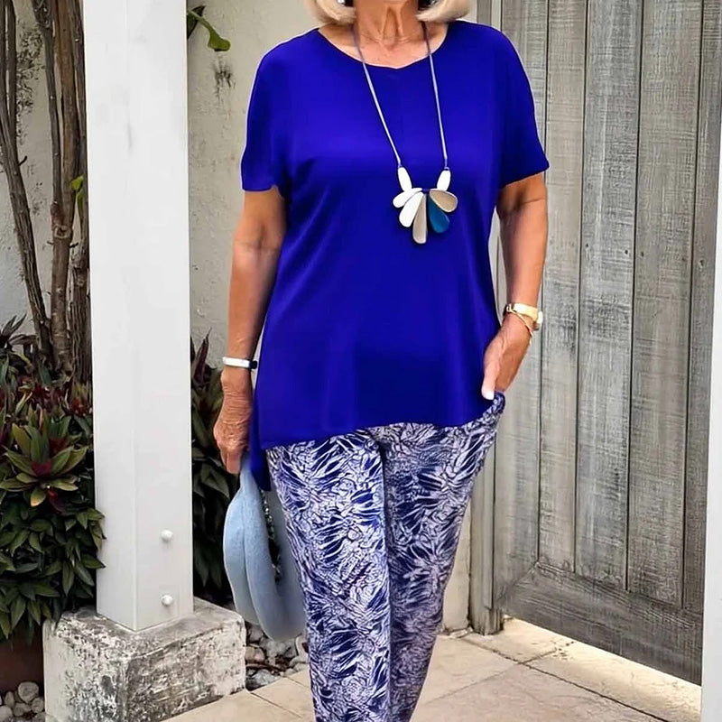 Maria™ | Two-Piece Printed Comfort Set