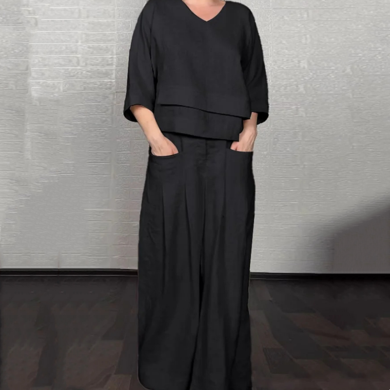 Tania™ | Lightweight Linen Two-Piece Set
