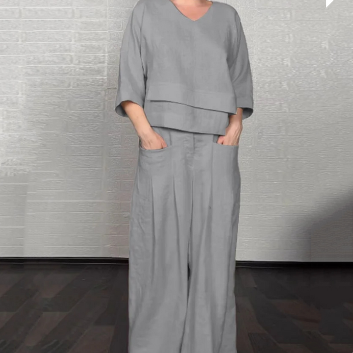 Tania™ | Lightweight Linen Two-Piece Set