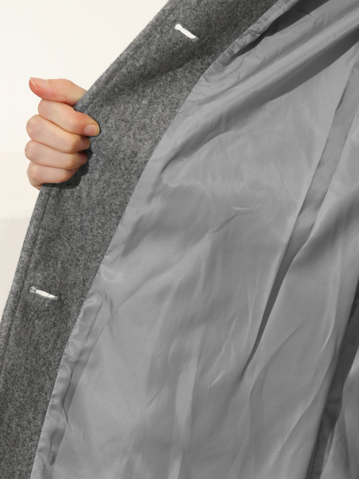 Josephine | Single Breasted Winter Trench Coat