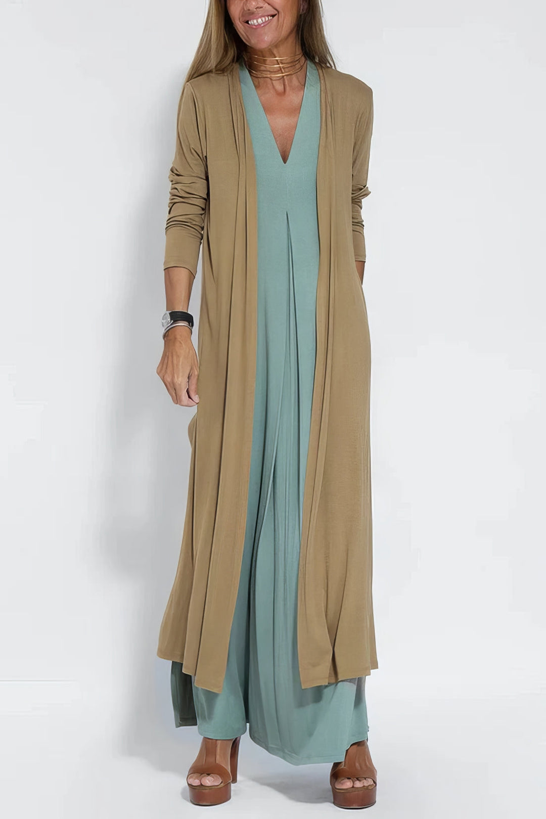 Elena™ | Natalia Dress  Cardigan Set